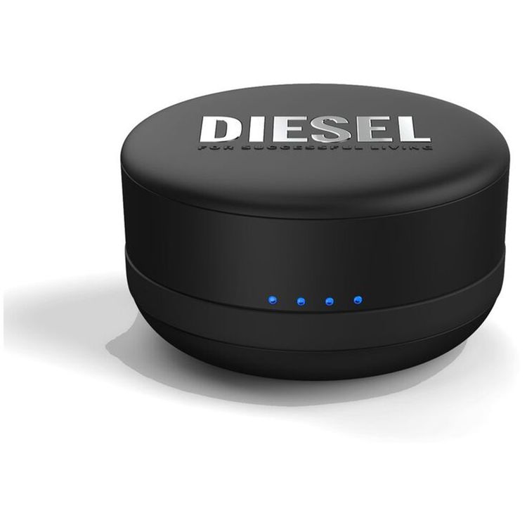 Diesel True Wireless Earbuds, Multi-Functional Button, 32 Hours Total Playtime, In-Ear Only, Multi-Functional Button, Mono and Stereo - Black