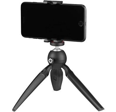 JOBY JB01560-BWW Handypod Mobile Mini Tripod with GripTight One Mount for Smartphone, Vlogging, Compact Cameras, LED, Microphones, Action Cameras- Black