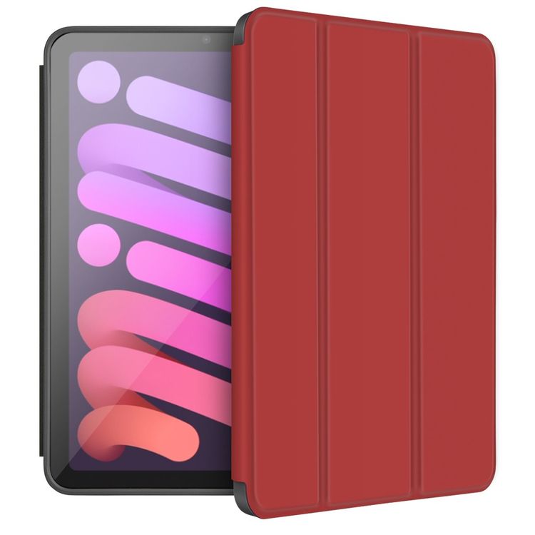 Green Lion Premium Leather Case For iPad 10.9" (2022) - Red