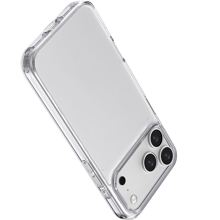 Levelo Clara Clear Case with Long-Lasting Clarity for iPhone 17 Pro Max, Enhanced Camera & Screen Protection, Precision Fit, Shock-Resistant Bumper, Ever-Clear Technology, Drop-Tested - Transparent