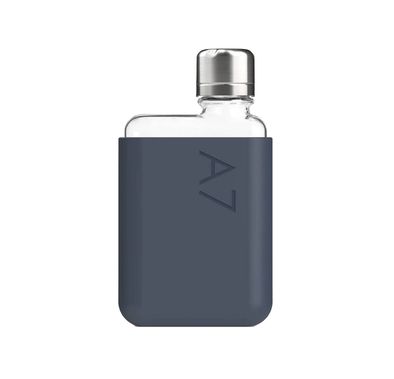 Memobottle A7 Silicone Sleeve with Thermal Insulation, Non-Toxic Material, Drop Protection, Matte Finish, Soft & Stylish - Midnight Blue