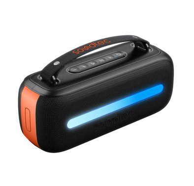 Porodo Soundtec Gala Lite Portable RGB Speaker with Wirel...