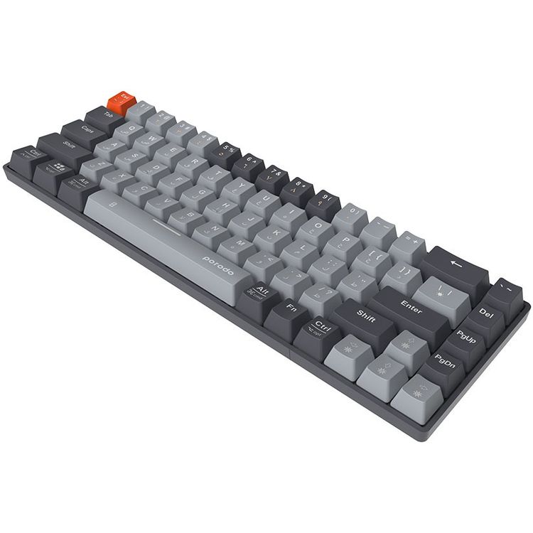 Wireless Keyboard Porodo PD-MCOKB-GY Wireless Keyboard English / Arabic - Gray