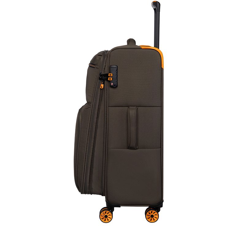 it Luggage Compartment Cabin Trolley, Lightweight Shell, Expandable Base, Spinner Wheels, TSA Lock - Falcon Haze
