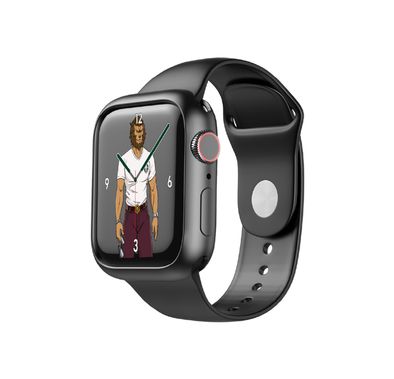 Green Lion Stylin Guard Pro Case for Apple Watch 40mm with 360° Protection, Bubble Free, Scratch Proof, Water Resistant Material, Ultra-thin Double Layer, Hallow Back Design - Black