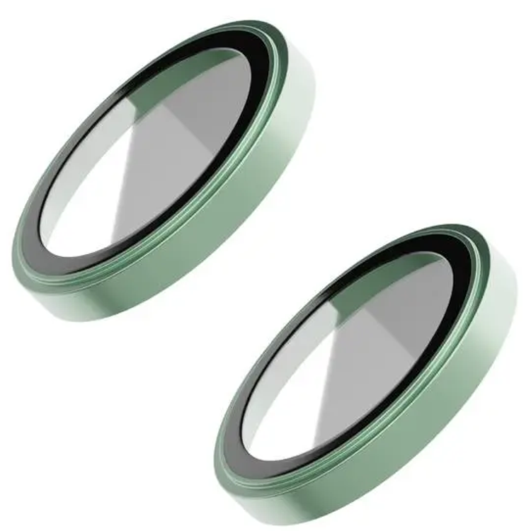 Green Lion iPhone 15 / iPhone 15 Plus For HD Plus Camera Lens - Light Green