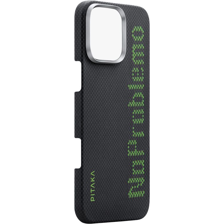 Pitaka Aries Tactile Woven Case for iPhone 16 Pro, MagSafe Compatibility, Slim & Lightweight, Secure Grip, Raised Edge Camera - NoProblemo
