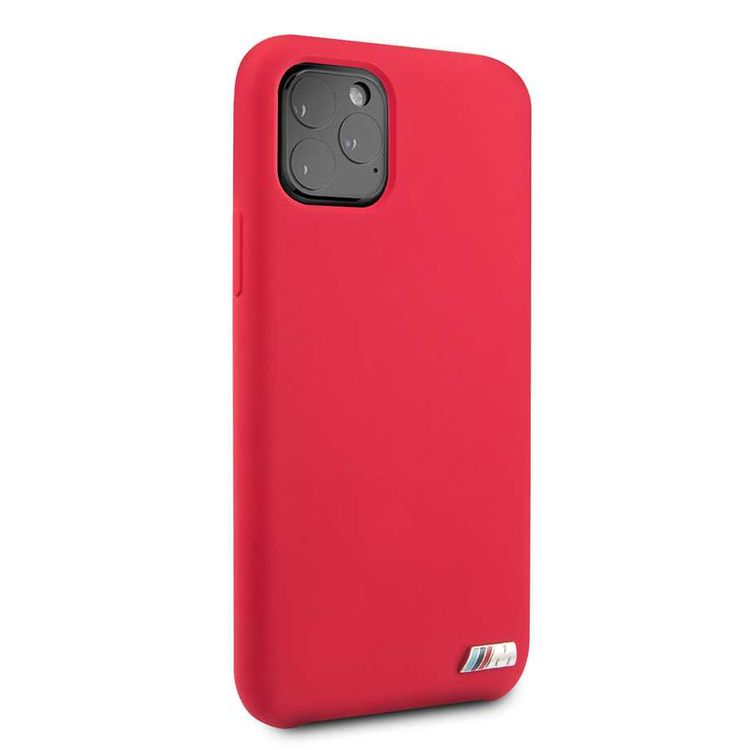 CG Mobile BMW M Hard Case Silicone For iPhone 11 Pro (5.8"), Shock & Scratch Resistant, Shock & Drop Protection Back Cover Officially Licensed - Red