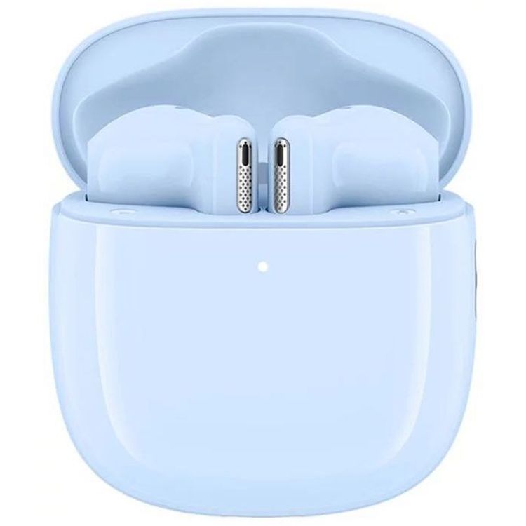 Baseus Bowie WX5 True Wireless Earphones, Active Noise Cancellation, Indicator Lights, Type-C Charging Interface, 1 Hour Charging Time, 6.5 Hours Playtime - Blue
