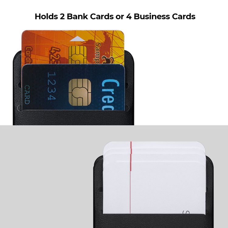 PITAKA Magnetic Card Holder [MagEZ Card Sleeve] - Black