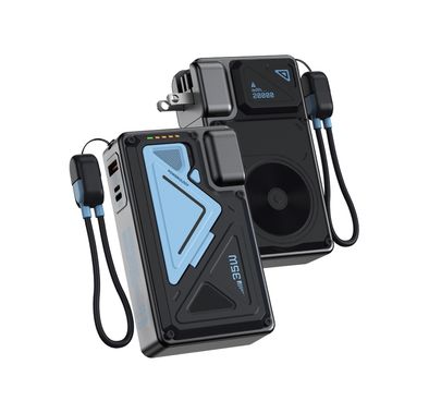 Powerology 20000mAh MagSafe Power Bank with Wall Charger,...