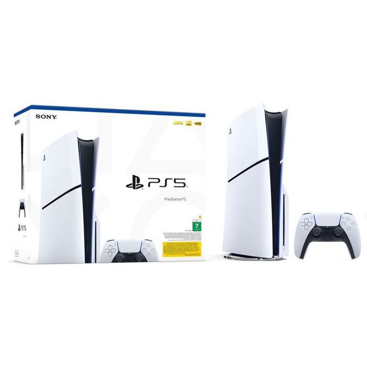 Sony PlayStation PS5 Standard Slim Console - White