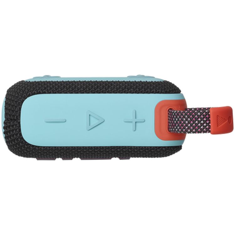 JBL Go4 Portable Wireless Speaker, 7 Hours Music Play Time, Water Proof & Dust Proof, Bluetooth Version 5.3, Rechargeable Battery, Vibrant Color Options, JBL Pro Sound - Black / Orange