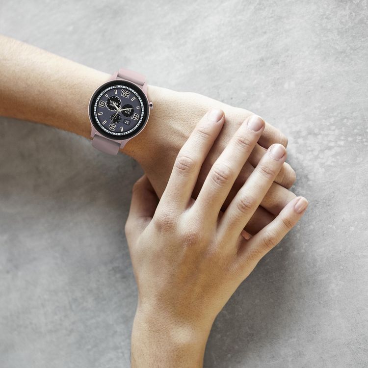 Porodo Essential Pulse Smart Watch with 1.38" HD Display, 128 Sport Modes, Bluetooth Version 5.4, 210mAh Battery Capacity, Up to 4 Days Working Time, Up to 12 Days Standby Time, 2.5 Hours Charging Time, Weather Forecast, Heart Rate, iOS 12 Above & Android 8.0 Above Compatibility - Pink