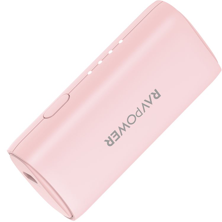 راف باور باور بانك محمول 3350 مللي أمبير مع تقنية الشحن السريع ايسمارت شحن سريع ، شاحن محمول صغير الحجم ، تصميم مريح ، غلاف مضاد للخدش ، مؤشر شحن ليد ، باور بانك للحماية من الحرارة الزائدة