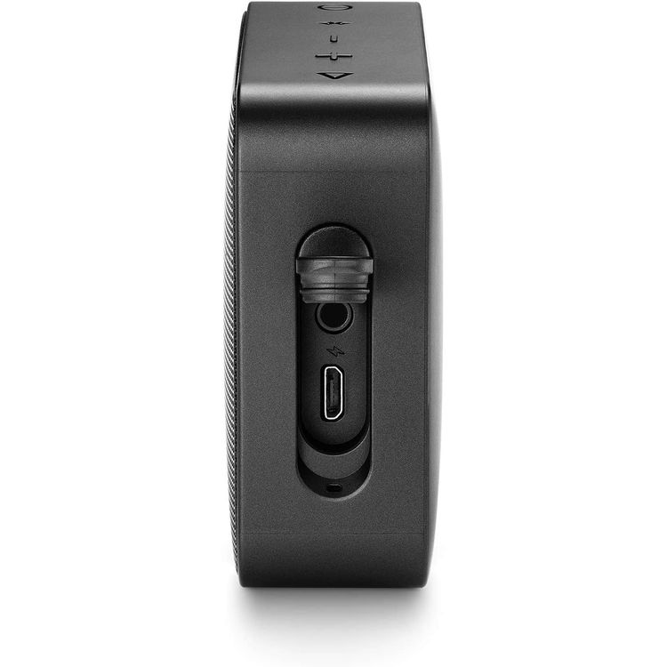 JBL GO 2 Portable Wireless Bluetooth Speaker, 5-hours Playtime, IP67 Waterproof Feature, Speaker Built-in Noise-Cancelling Speakerphone - Black