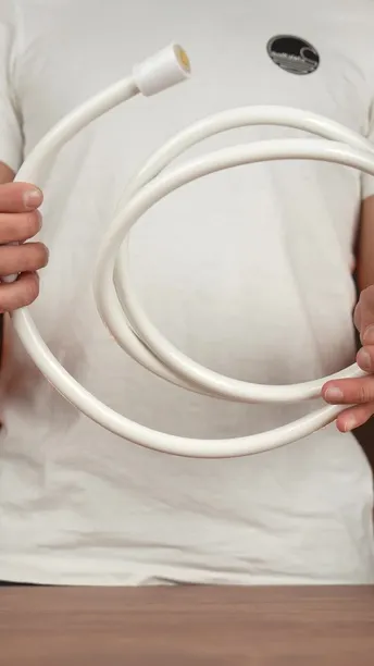 Buy Porodo Lifestyle Portable Shower with Thermometer In UAE | Temperature Display - Orange color | (PDLFST021OG)