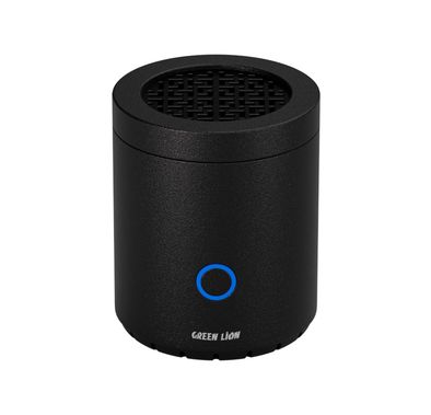 Green Lion Dune Mini Incense Burner with 400° Temperature, PA66 & Nylon Material, 2000mAh Battery Capacity, Type-C Charging Port, 2 Hours Charging Time, 30 Seconds Single Burning Time, Strong Fragrance, Tweezer Included - Black