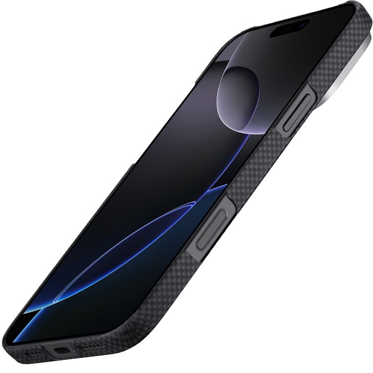 Pitaka Aries Tactile Woven Case for iPhone 16 Pro Max, MagSafe Compatibility, Slim & Lightweight, Secure Grip, Raised Edge Camera - NoProblemo