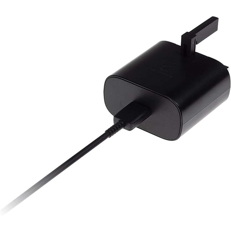 Samsung Travel Adapter 25W 2 pin with USB Type-C to Type-C Cable - Black