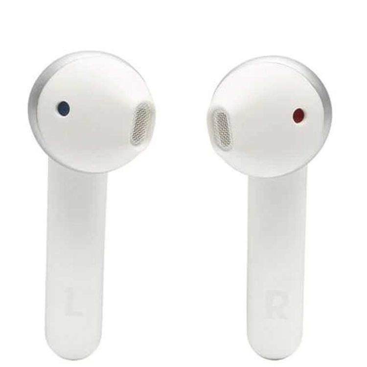 JBL T220 True Wireless Bluetooth In-Ear Headphone, Pure Bass Sound, 19-hours Playtime, Hands-free Calls, Compatible with Android and iOS - White