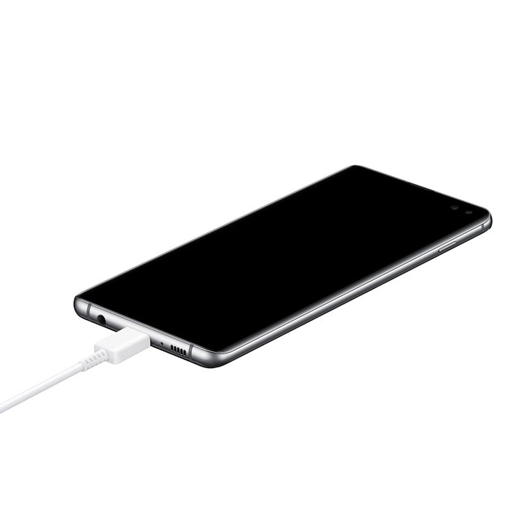 محول USB-C PD 25 وات من سامسونج، يدعم الشحن السريع للغاية بقوة 25 وات - أبيض