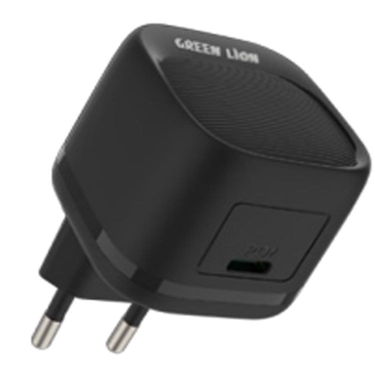 Green Lion PD 20W USB-C  EU Wall Charger - Black