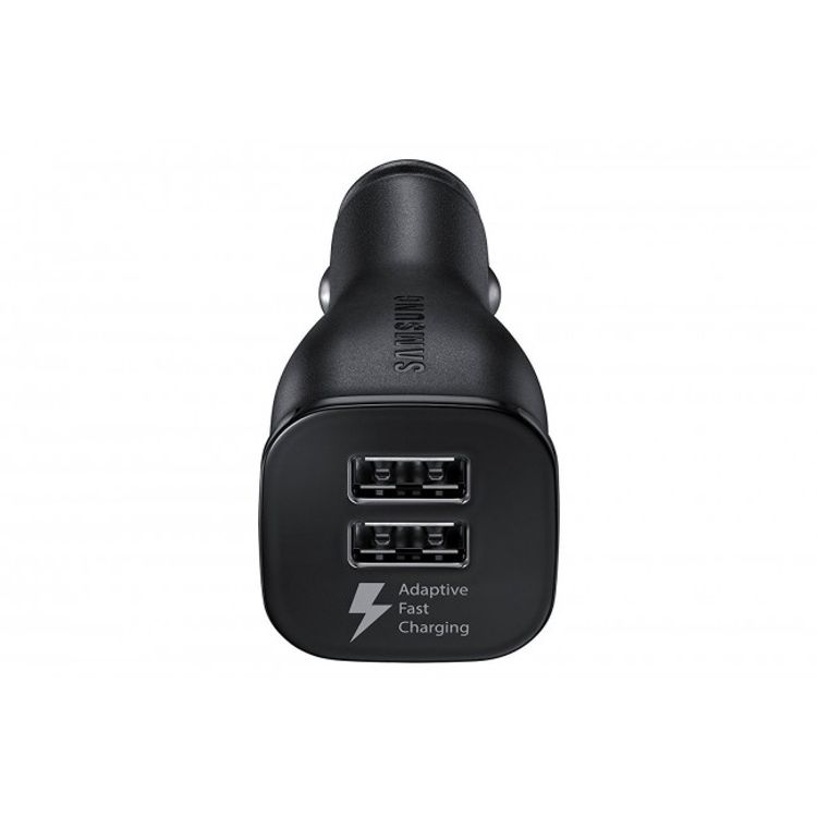 Samsung Car Charger 15W with Micro USB Cable 2A, Fast Charging Car Charger, Compact Size Car Power Adapter Compatible for Micro-USB Devices - Black