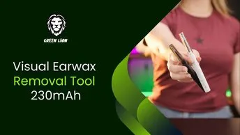 Buy Green Lion Earwax Removal Tool with HD Camera & Long Battery Life (GNEARWXRWH)