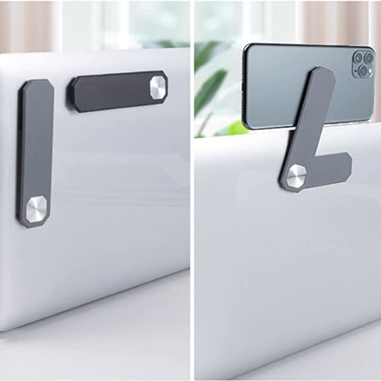 Ahastyle Adjustable Laptop Slim Stand Computer Monitor Expansion Pivot Bracket - Black