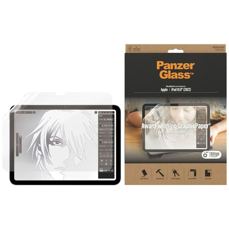 Panzerglass iPad 10.9 (2022) Graphic Paper UWF