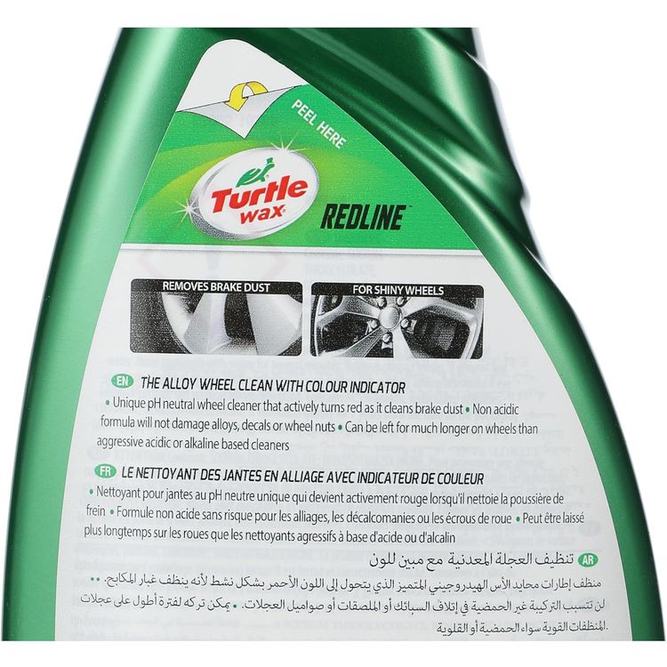 منظف ​​العجلات من ترتل واكس ريد لاين، 500 مل