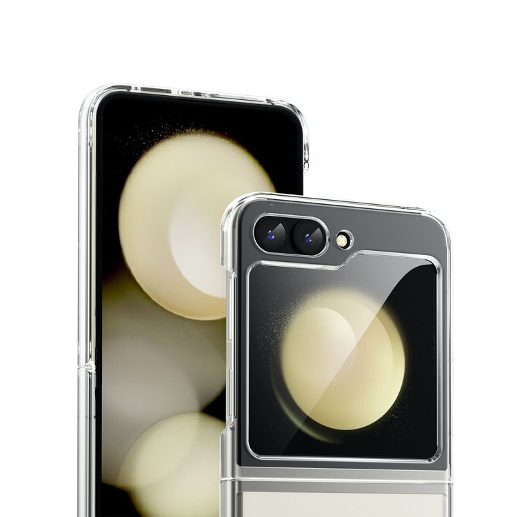 حافظة الكمبيوتر Green Lion Delgado لهاتف Samsung Galaxy Z Flip 6 - شفافة