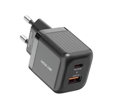 Green Lion Ultra Compact GaN Wall Charger with Dual USB-C...