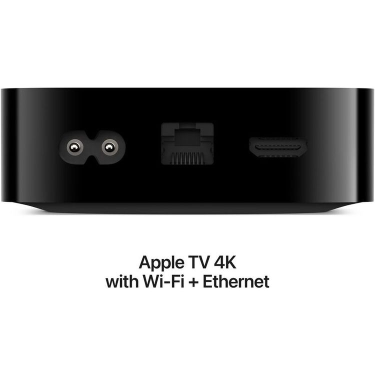 Apple TV 4K، واي فاي + إيثرنت (الجيل الثالث) - أسود