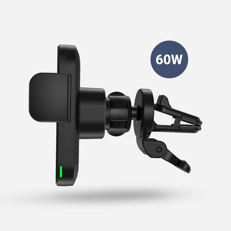  Powerology Fast Wireless Magsafe Mount Holder 15W - Black