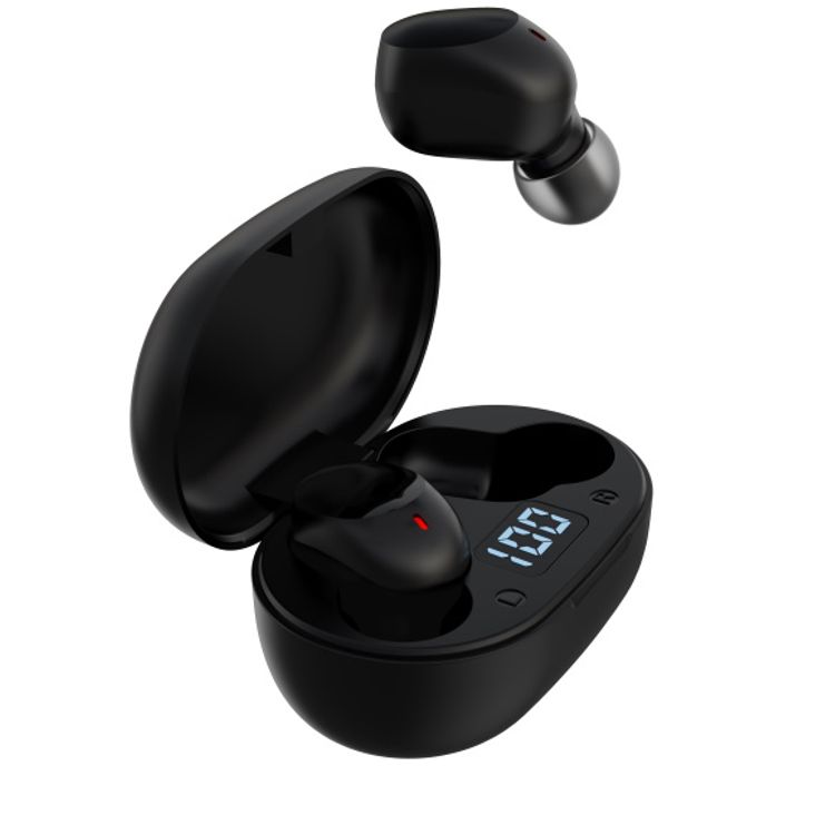 Devia Joy A6 Series TWS Wireless Earphone Bluetooth Version V5.0 - Black