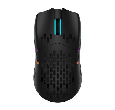 Keychron M1 Optical Wired Gaming Mouse PMW3389 Sensor 16,000 DPI, 68g Ultra-Lightweight, On-Board Memory, RGB Backlit, PC / Mac- Black