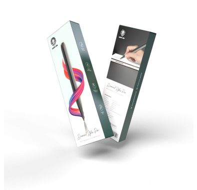 Green Lion Diamond Stylus Pen - Black