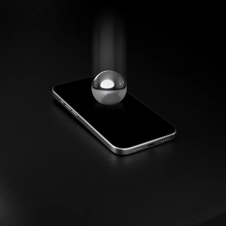 Levelo Ultra Vision 3D Privacy Screen Protector for iPhone 17 Pro Max, 9H Hardness, Oleophobic Coating, Anti-Glare, Anti-Fingerprint, Anti-Reflective Coating, High-Definition PET Layer, Impact-Resistant Silicone Layer - Clear with Black Edge