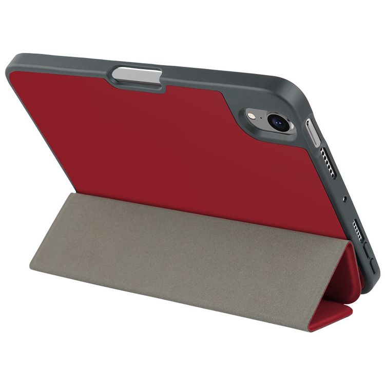 Green Lion Premium Leather Case For iPad 10.9" (2022) - Red