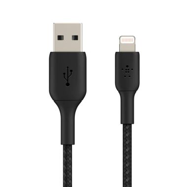 Belkin Boost Charge MFI Lightning to USB-A Cable 2m / 6.6ft - Black