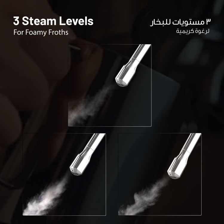 LePresso Semi-Automatic Coffee Machine with Adjustable Grind settings, Adjustable Grind settings, 2950 W(Dual Boiler) Rated Power, 58 mm Portafilter - Silver