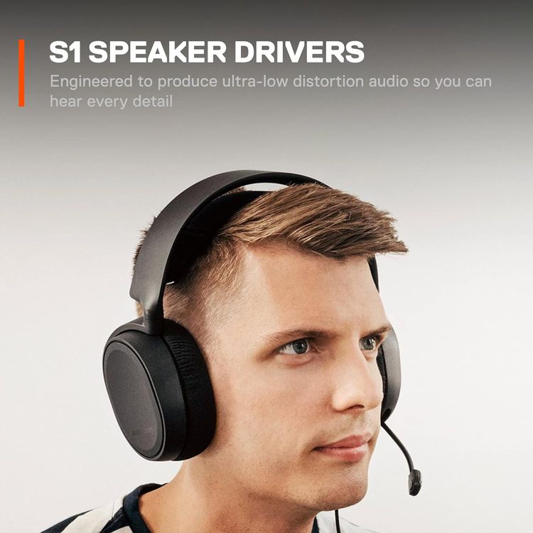 SteelSeries Arctis 3 (2019 Edition) All-Platform Gaming Headset for PC, PlayStation 4, Xbox One, Nintendo Switch, VR, Android, and iOS - White (PS4)