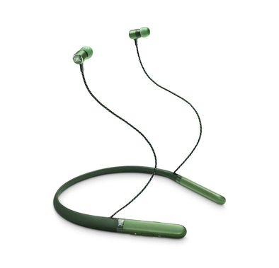 JBL LIVE 220BT سماعات أذن بلوتوث لاسلكية قوية الجهير للرقبة مع 10 ساعات من وقت اللعب مع ميكروفون ، مكالمات بدون استخدام اليدين مع مساعد صوت ، شريط رقبة مريح طوال اليوم ، وسادات مغناطيسية