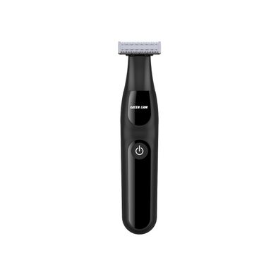 Green Lion One Blade Plus Trimmer with Detachable Heads, 1.5 Hours Working Time, 600mAh Battery, USB-C Charging Port, 5W Power, Nose, Eyebrow & Hair Trimmer - Black