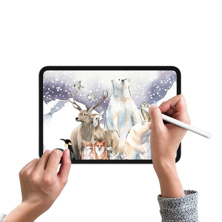 واقي شاشة لفيلم الرسم لجهاز iPad Mini 8.3 بوصة | الشيء المدهش - شفاف