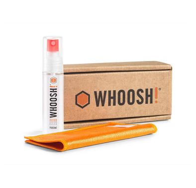Whoosh Screen Shine Microfiber Cloth - White