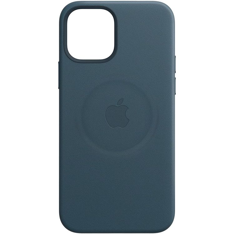 Apple iPhone 12 | 12 Pro (6.1") Leather Case with MagSafe - Baltic Blue