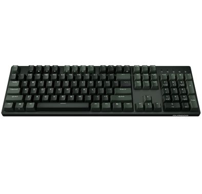 لوحة مفاتيح الألعاب الميكانيكية اللاسلكية Durgod Taurus K310 104 KeDouble Shot PBT NKRO (أحمر كرزي، بني) - أسود / أخضر غامق
